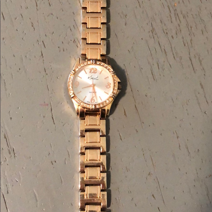 Rose Gold Kim Rogers Watch 8$